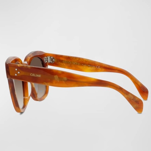 Celine Square Gradient Acetate Sunglasses CL4002UN /53K NWT 460$ - Picture 6 of 15